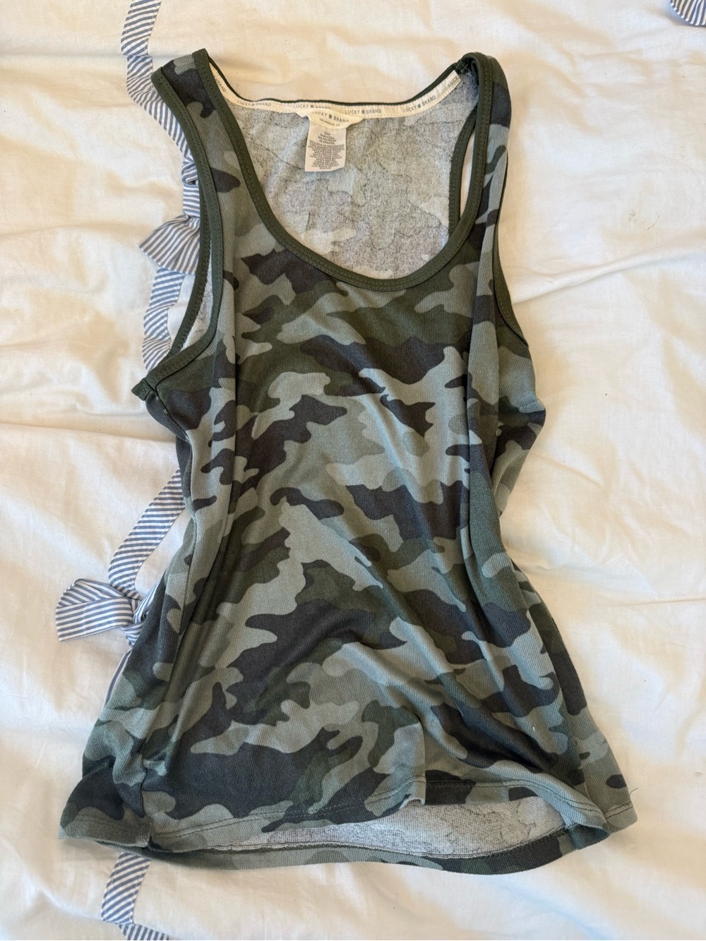 Lucky Brand Camo Tank